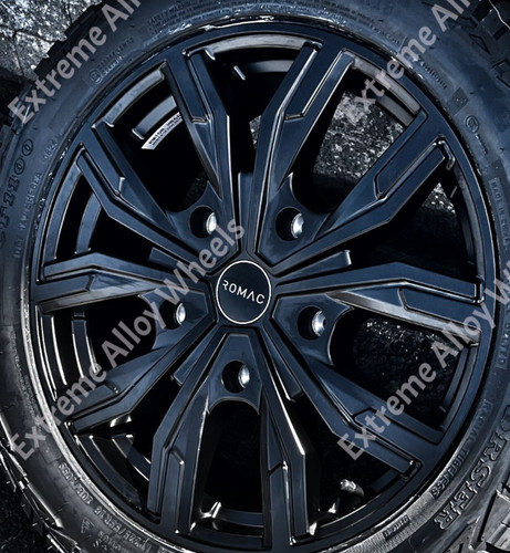 Black torque alloy wheels - 18",