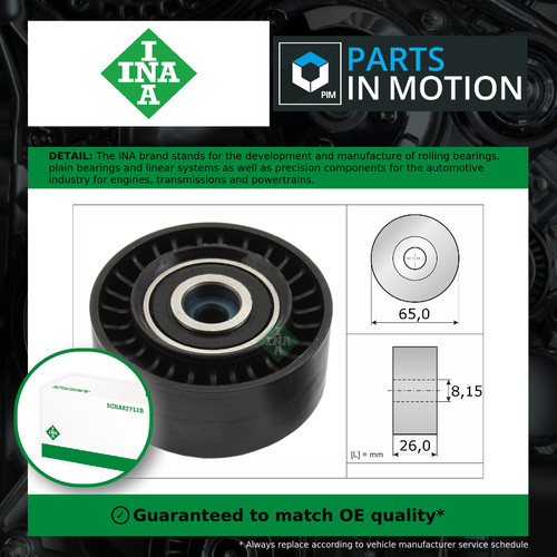 Aux belt idler pulley - aux,