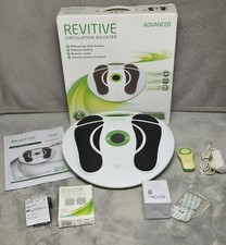 Revitive Advanced Circulation Booster Machine Reduces Pain Legs Feet Boxed 