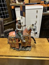 Superb Vintage Metal Knight On