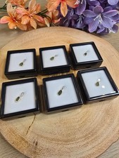 Mini Moldavite Sterling Silver