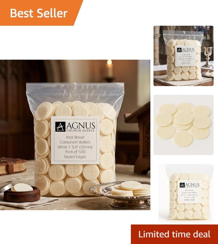 500 pack altar breads - 1, 3/8”
