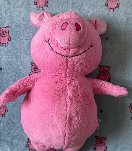 Percy pig throw soft - pig,