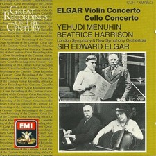 Edward Elgar : Elgar: Violin Concerto and Cello Concert CD Fast and FREE P & P