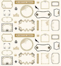 Downton Abbey Quilt Labels