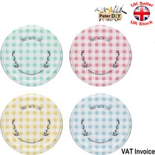 NEW Jam Jar Twist Off Cap Caps LID LIDS Colour Mix Pattern GRID GRAPHIC 53mm