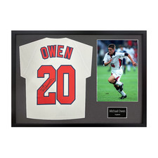 Michael Owen Signed England