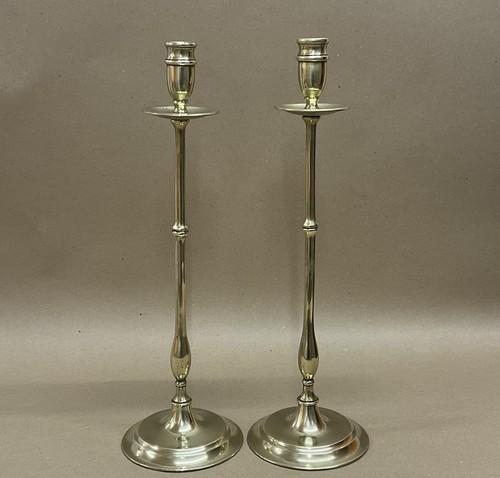 Pair georgian brass tavern - of,