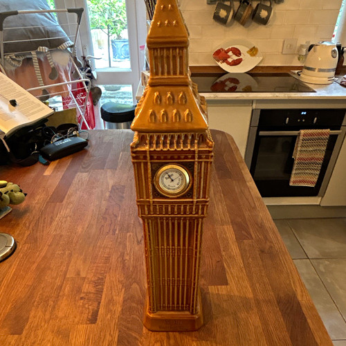 Big ben porcelain whiskey - ben,
