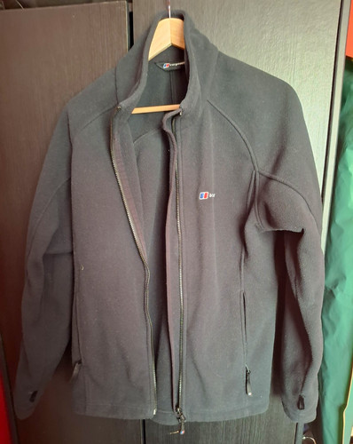 Berghaus black full zip - full, thick