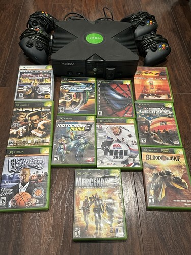 Original xbox console - xbox,