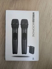 Dual wireless microphone set - wireless,