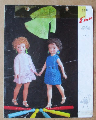 Vintage emu ply knitting - dk/4,