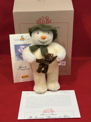 Steiff the snowman - steiff,