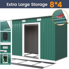 8x4FT Metal Garden Storage