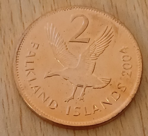 Falkland island coin - island, 2004