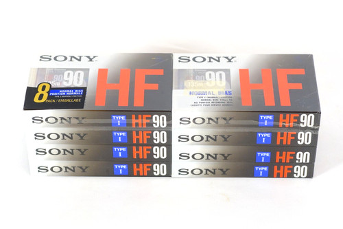 Sony hf90 blank cassettes - sony, 8