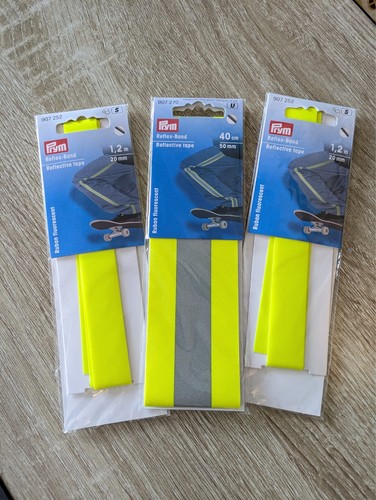 Prym reflective tape yellow - reflective,