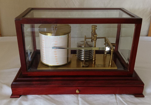 Antique barograph sewills - antique, by