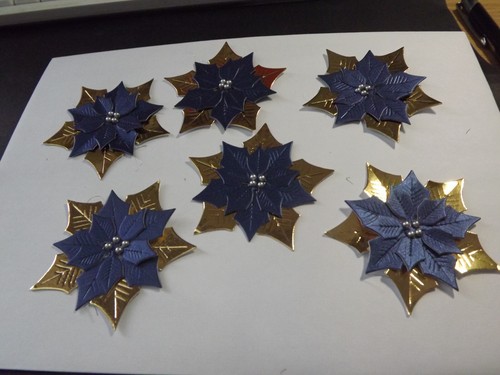 Die cuts poinsettia cut - poinsettia,