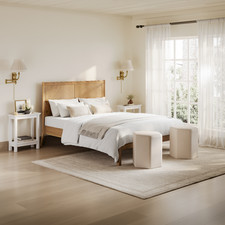 Haven Double Bed Frame Smoked