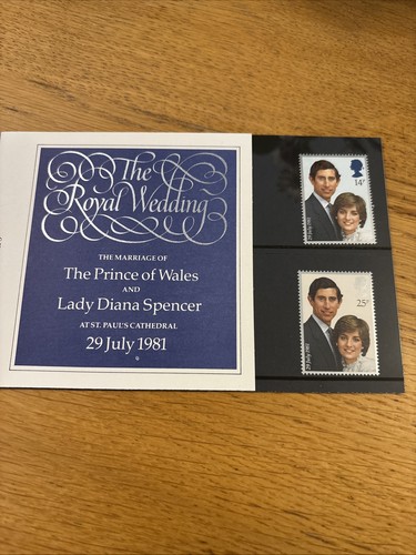1981 royal wedding stamps - wedding,