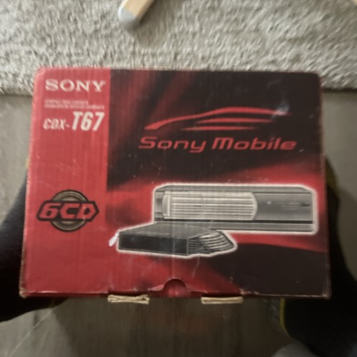 Sony cdx t67 compact disc - compact, 6