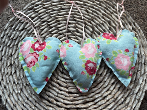 Handmade fabric padded - , hanging
