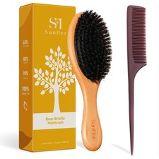 Boar Bristle Hair Brush - 100%