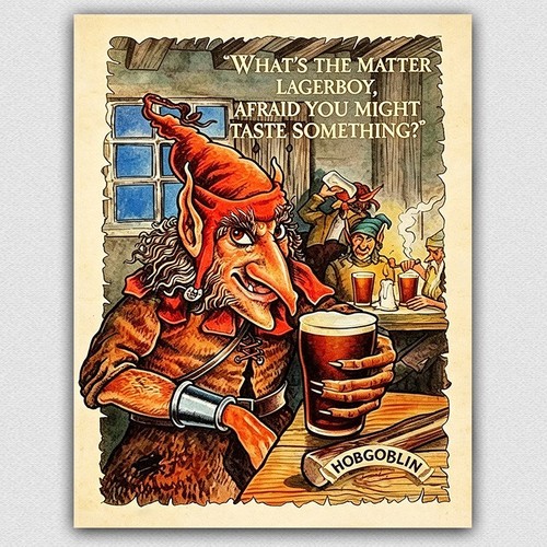 Hobgoblin real ale - hobgoblin,