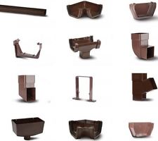 Brown Square Line Guttering