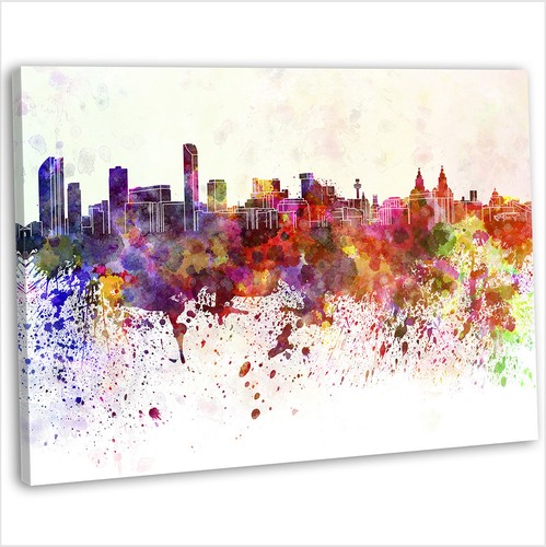 Liverpool abstract skyline - liverpool,