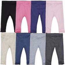 Baby girl plain leggings - girl,