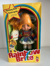 Mattel -RAINBOW BRITE Doll & TWINK SPRITE - Vintage 1983
