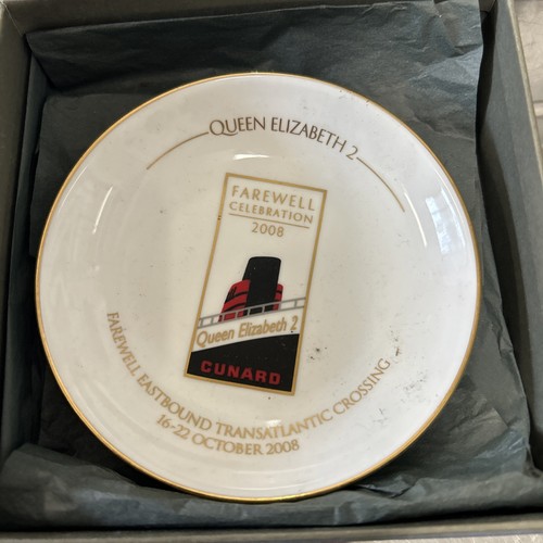 Cunard qe2 wedgwood farewell - qe2,