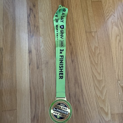 Gfny finisher 2025 medal - finisher,