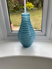 Sky blue ombre stained glass