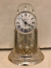 anniversary clock glass dome