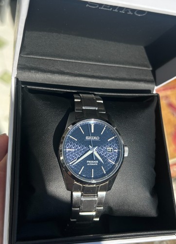 Seiko presage blue men watch - seiko,
