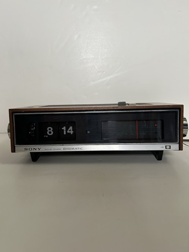 Sony digimatic flip - flip, clock