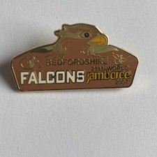 Scout Metal Badge. World Jamboree 2007. Bedfordshire 