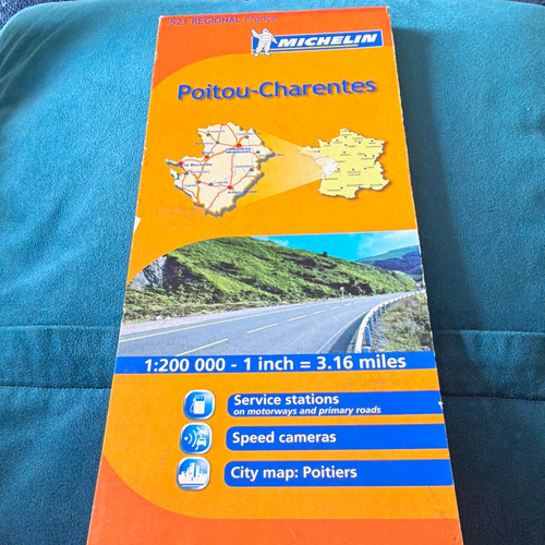 Michelin 521 poitou charentes - michelin,