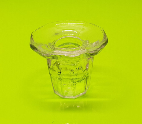 Vintage faceted glass - vintage,