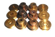 MECCANO PARTS No's:-23 & 23a 1/2" PULLEYS WITH & WITHOUT BOSS 6pcs OF EACH