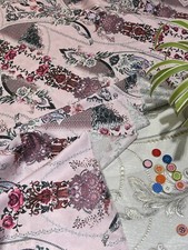 ☘️Zara Satin Silk Feel Fabric Loungewear Dress Skirts Blouse Waistcoat Lining 