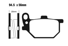 EBC Brake Pads Front Right For
