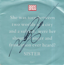 Matt Goss  (BROS)   **HAND SIGNED**   Sister  7'' vinyl   **AUTOGRAPHED**