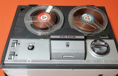 Vintage radio grundig tk120 - vintage,