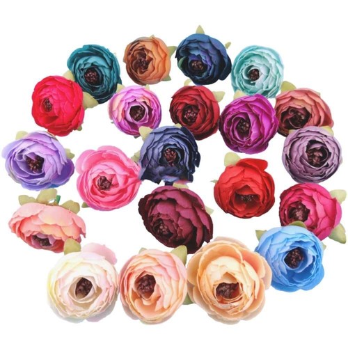 10x ranunculus flower heads - flower,