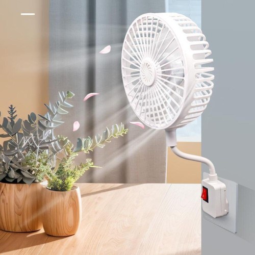 Prong plug socket fan - in,